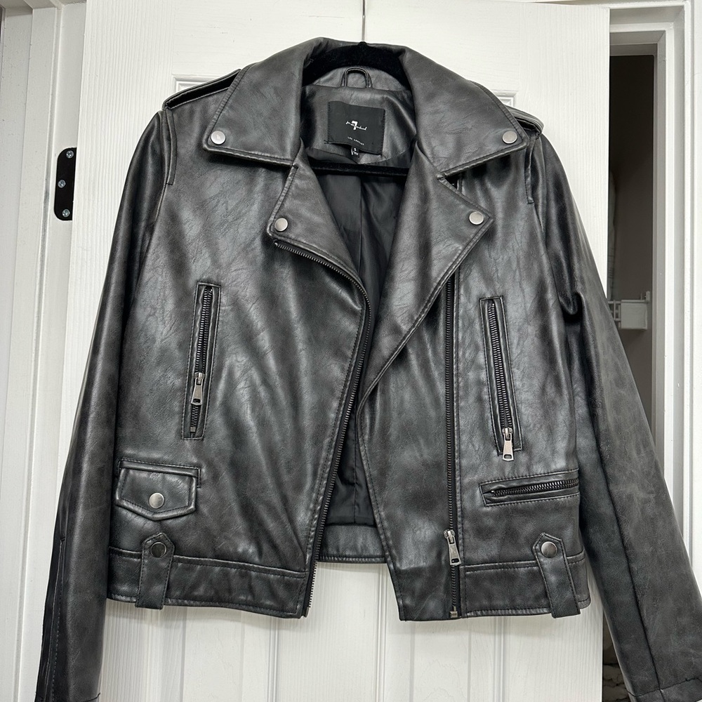 7 for all mankind Leather jacket